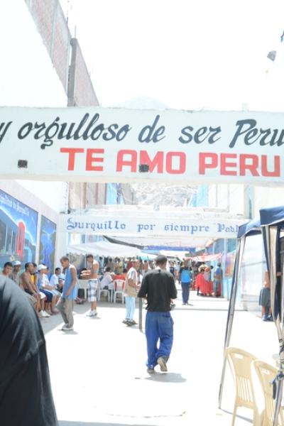 Jiron De La Union - Einkausmeile hinter Gittern